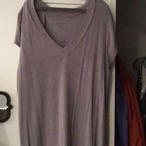Grey shirt sleeve casual shirt
